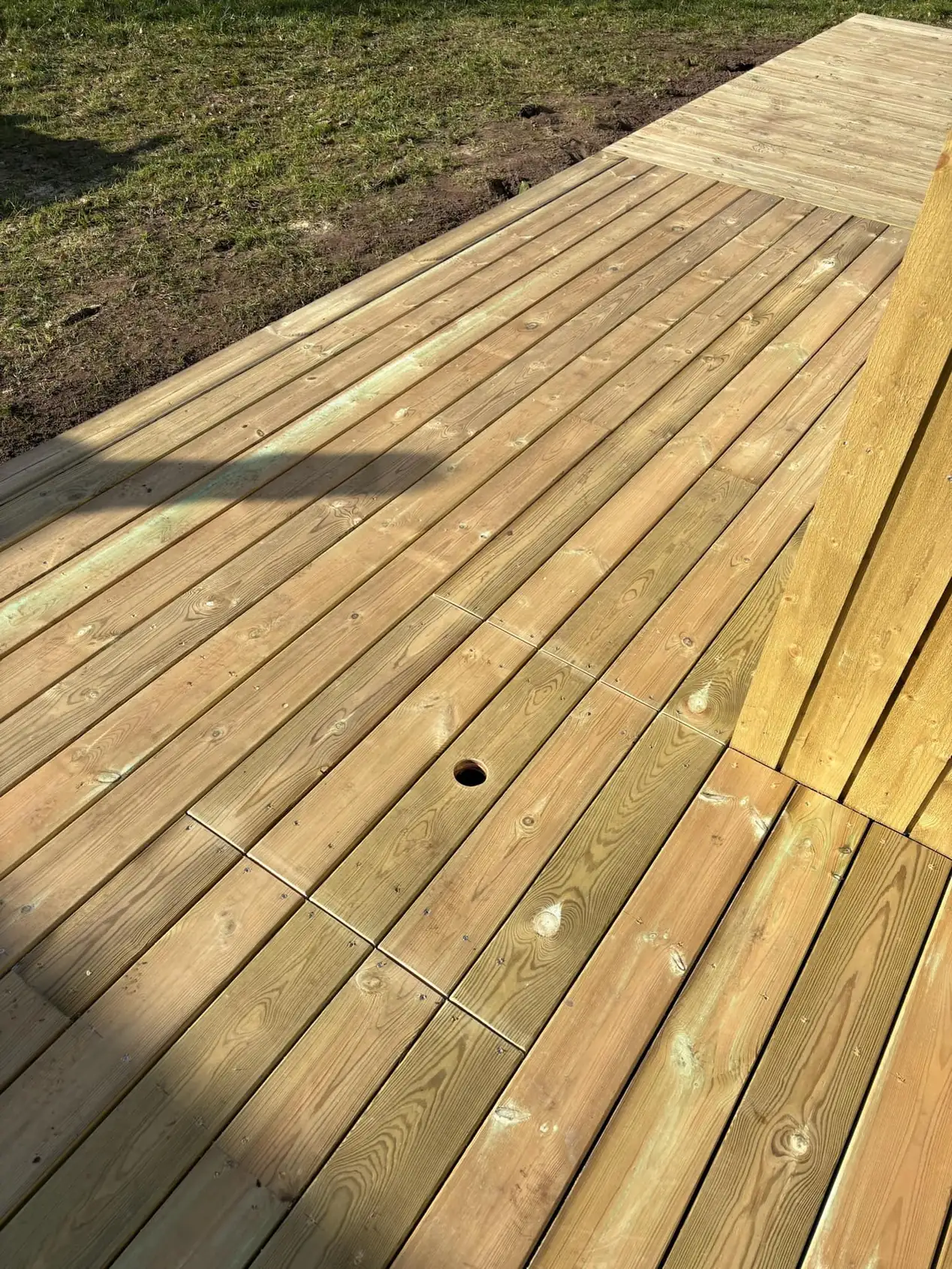 Træterrasser vi har bygget, Fjordlandets Tømrer & Byg