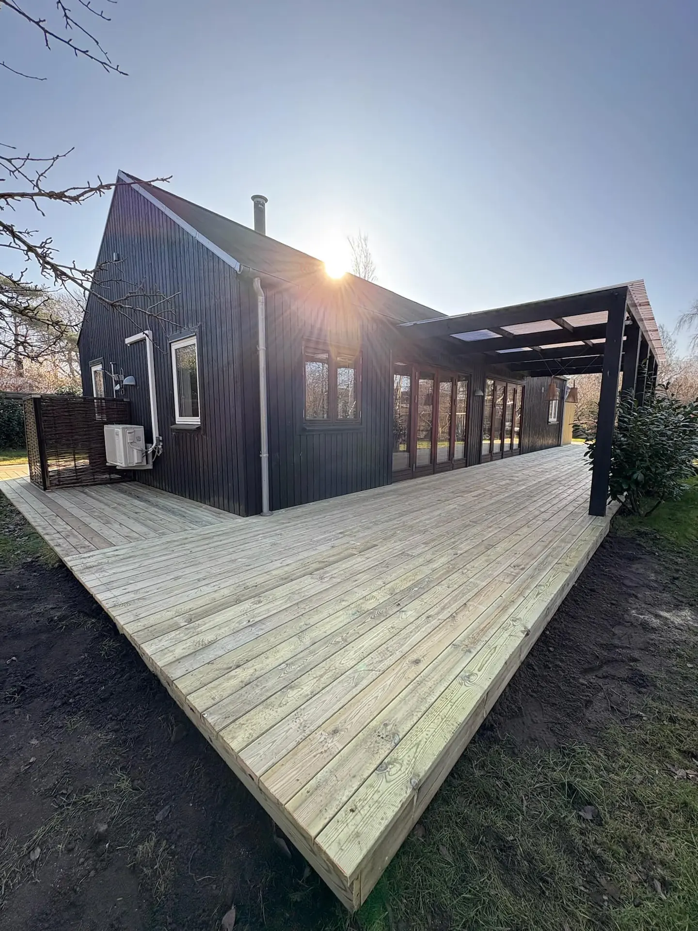 Træterrasser vi har bygget, Fjordlandets Tømrer & Byg