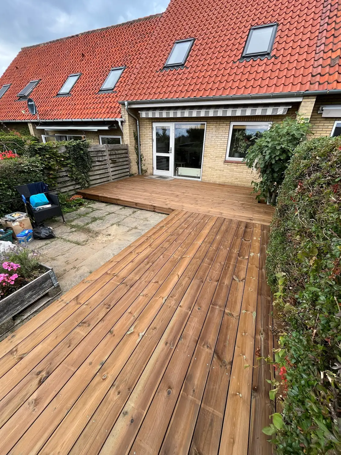 Træterrasser vi har bygget, Fjordlandets Tømrer & Byg